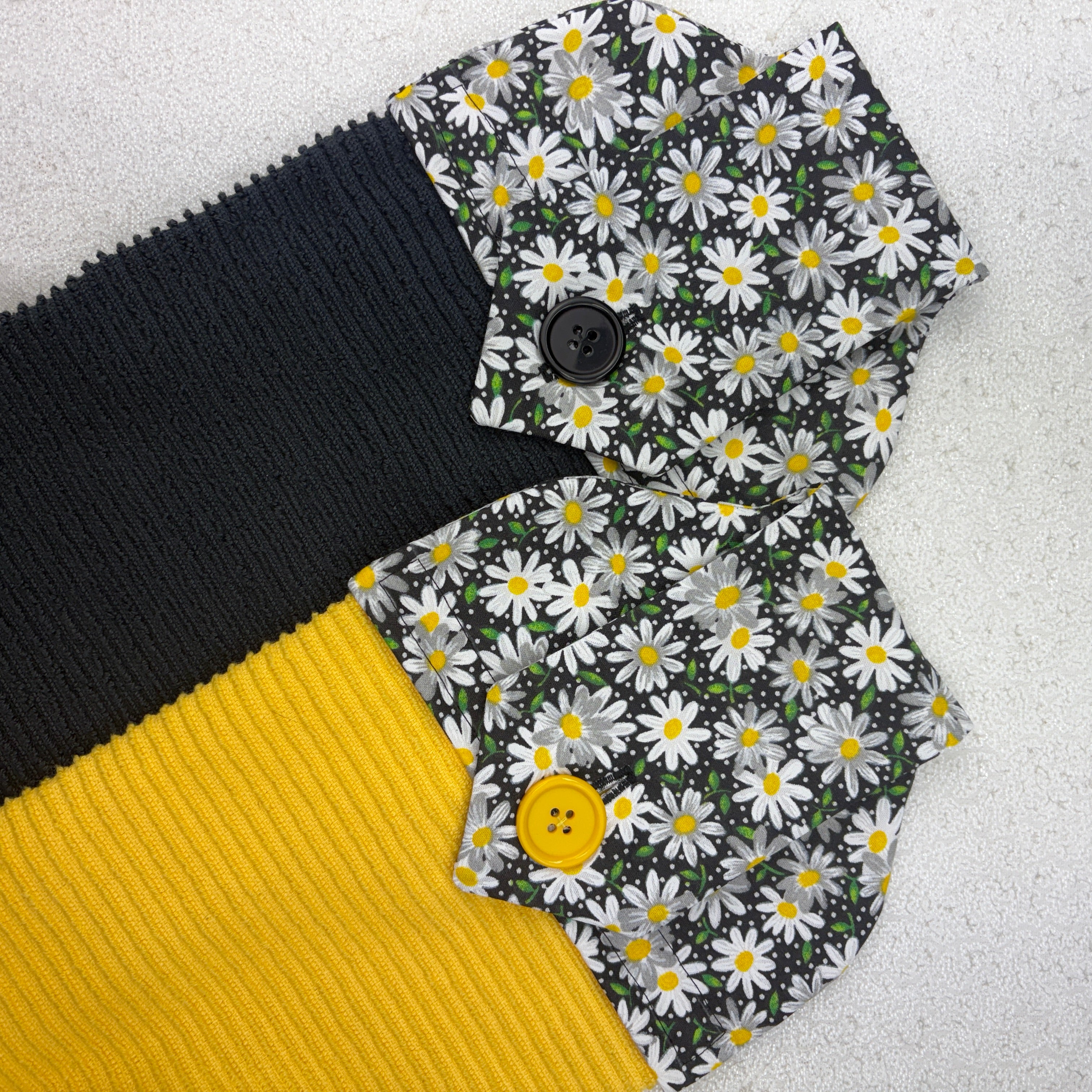 daisy, flower, black and yellow