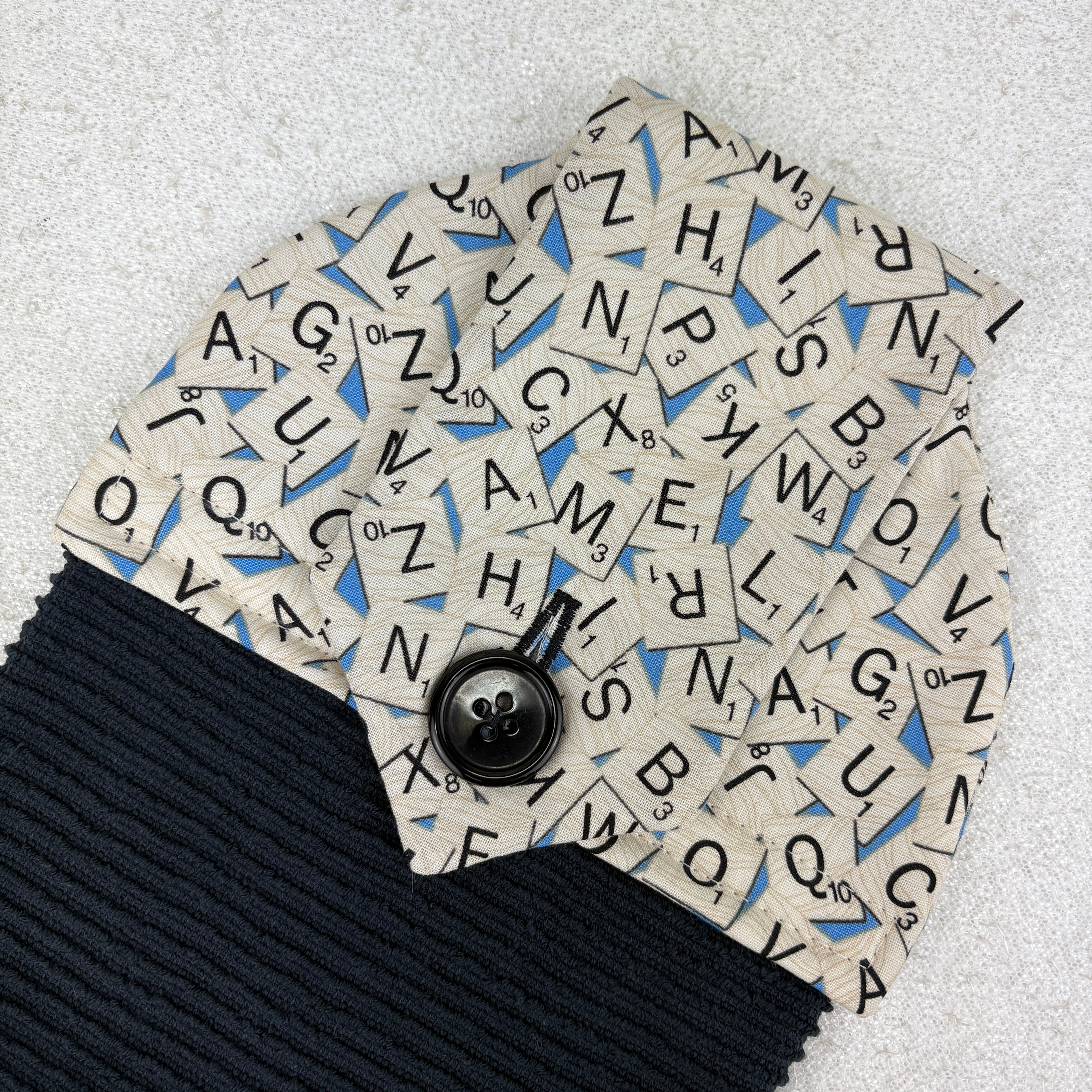 scabble, games, words, letters, towel