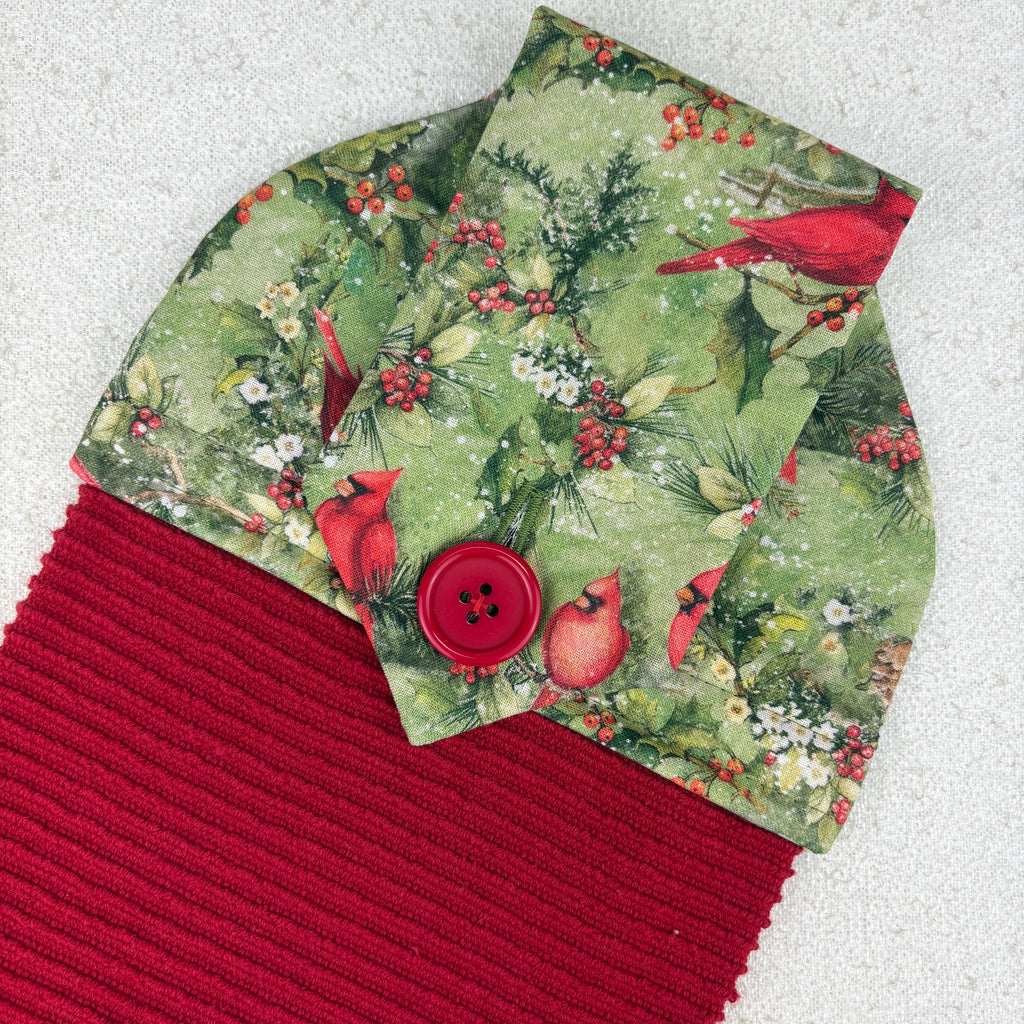 cardinal, evergreen, winter
