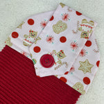 Load image into Gallery viewer, kitchen towel with christmas cat cookies
