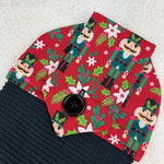 Load image into Gallery viewer, kitchen towel with christmas nutcrackers
