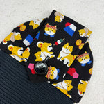 Load image into Gallery viewer, kitchen towel with Shiba Inu fabric

