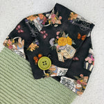 Load image into Gallery viewer, cotton topped towel with flower market design
