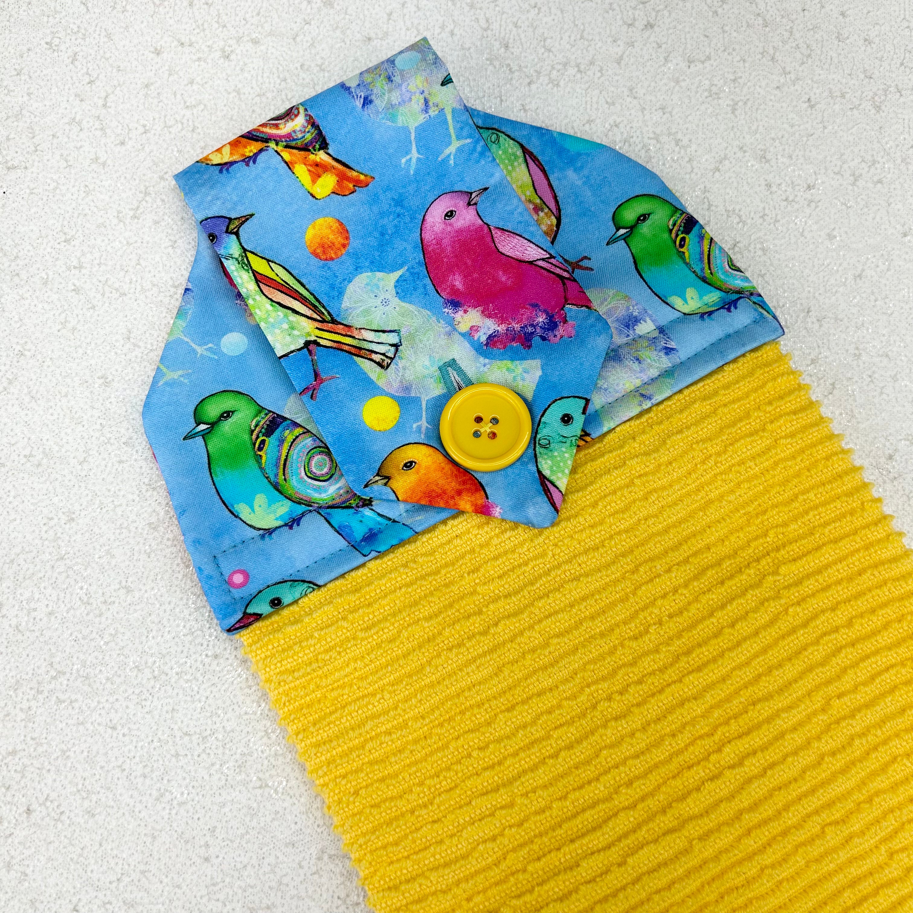 Kitchen Towel: Birds of many Colours