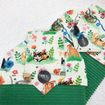 Load image into Gallery viewer, Kitchen Towel: Purrfect Garden
