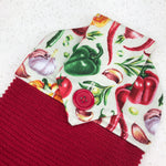 Load image into Gallery viewer, Kitchen Towel: Eat Your Veggies

