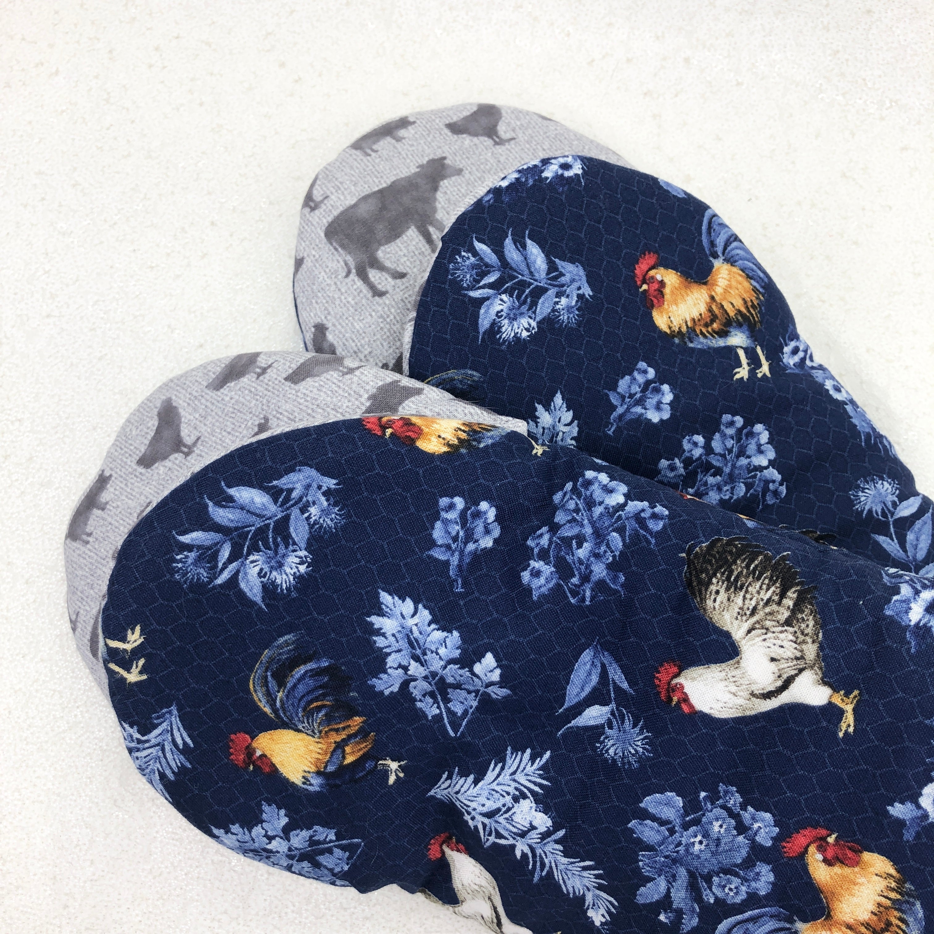 Oven Mitts: Roosters